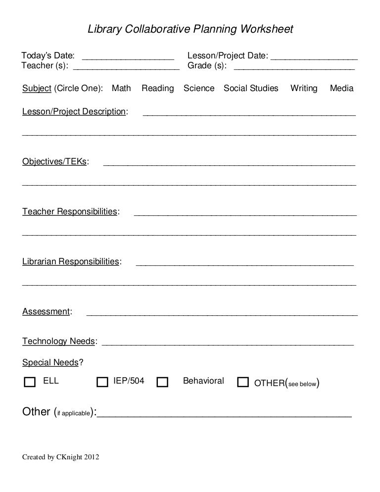 Library collaborative coming up with worksheet picture regarding Work Sheet Library known as Library collaborative building worksheet